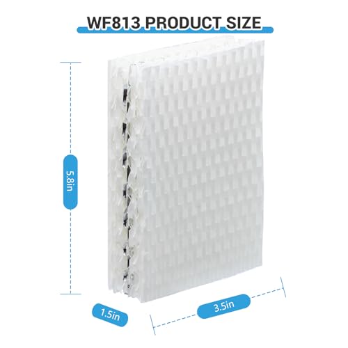 WF813 Humidifier Filter Compatible with Equate EQWF813