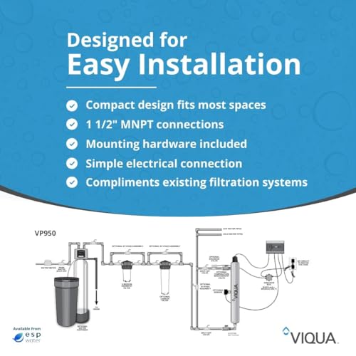 VP950 UV Water Filter Whole House and Commercial Use