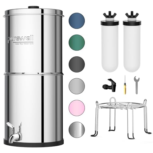 3 Stage Gravity Fed Water Filter System