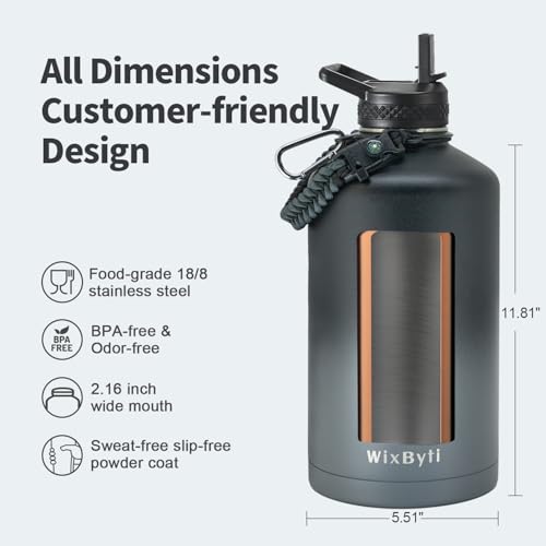 One Gallon Insulated Water Bottle