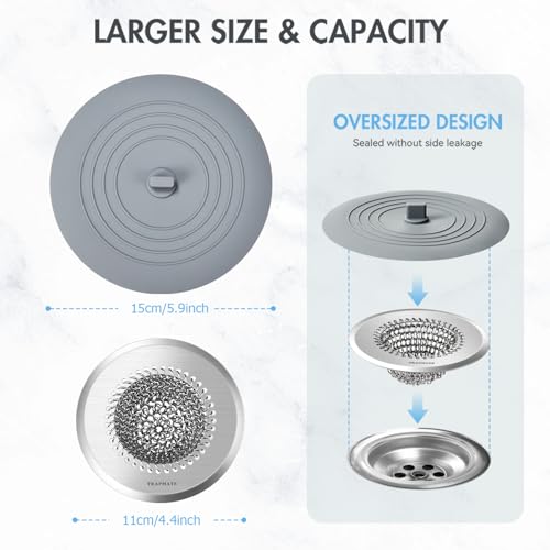 Kitchen Sink Drain Strainer & Sink Stopper