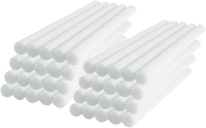 PRETYZOOM 150pcs Fragrance Diffuser Sticks Humidifier Wicks for Absorbent Fibers for Home Car and Office Use - AquaVibe