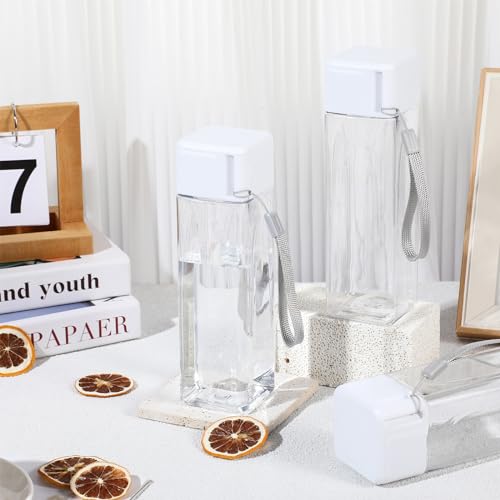 30 Pcs Water Bottles Bulk 17 Oz Plastic Leak Proof