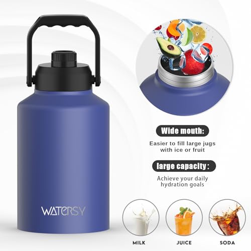 1 Gallon Water Bottle Insulated