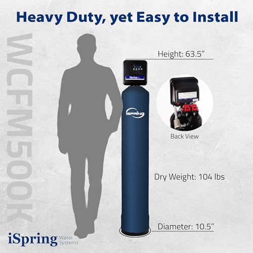 WCFM400K Whole House Iron and Manganese Water Filter System