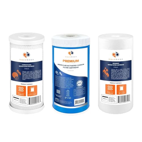 5 Micron 10 x 4.5 Carbon Block Chlorine Reduction