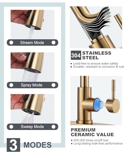 Kitchen Faucet and Water Filter Faucet Combo