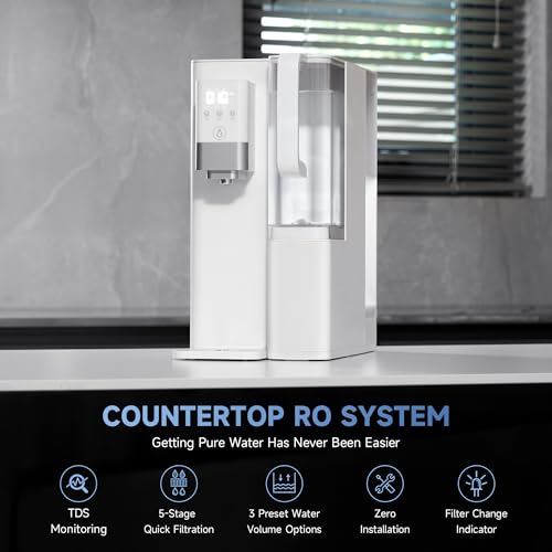 Reverse Osmosis Water Filter Countertop