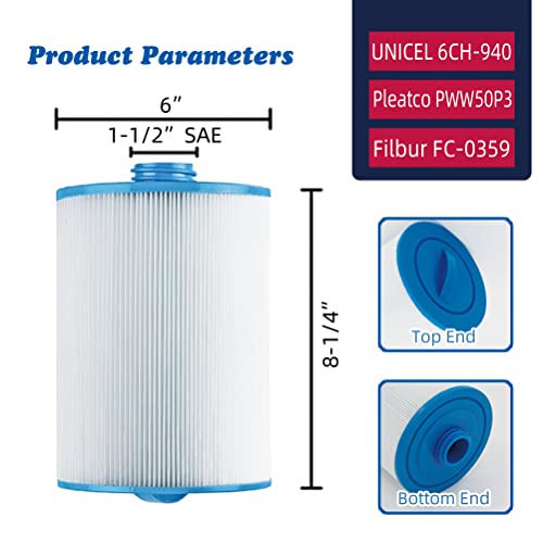 PWW50 Spa Filter (2 Count)