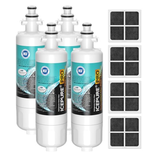 PRO ADQ36006101 NSF401 Filter Replacement for LG LT700P (4 Count)