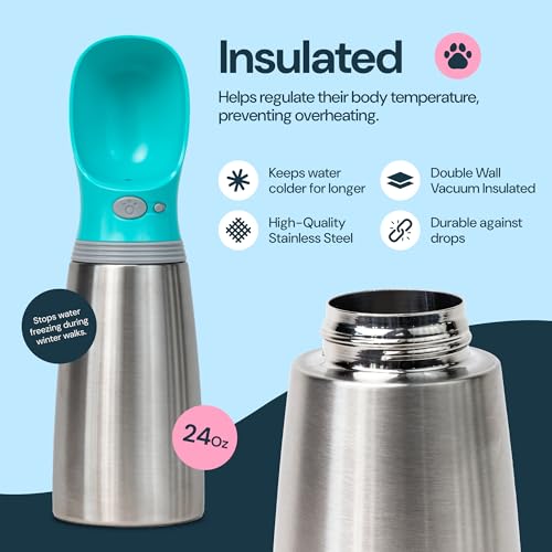 Insulated Dog Water Bottle