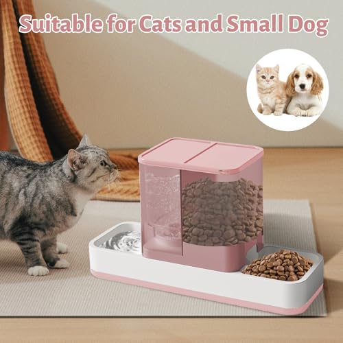 Automatic Small Pet Feeder and Water Dispenser