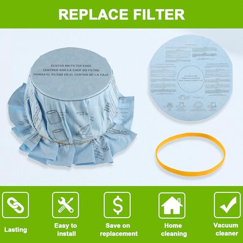 Reusable Wet Dry Vac Filter VF2002 Dry Disc Vacuum Filters for Most 5 Gallon and Larger Shop Vac Branded Wet