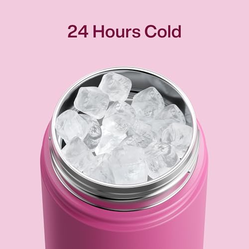 Insulated Water Bottle with Straw Stainless Steel Water Bottle