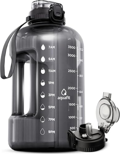 1 Gallon Water Bottle with Time Marker