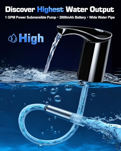 Highest Output Water Dispenser for 5 Gallon Jug