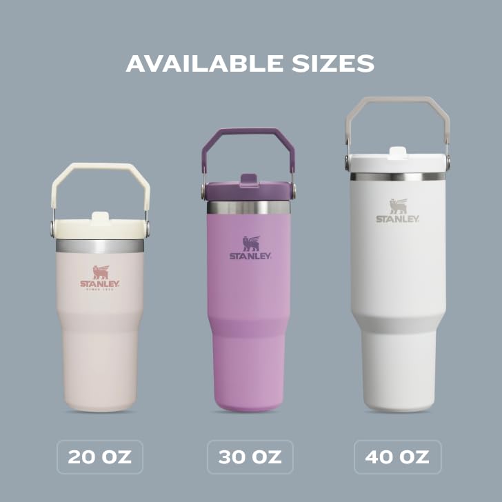 IceFlow Flip Straw Tumbler with Handle 20 oz