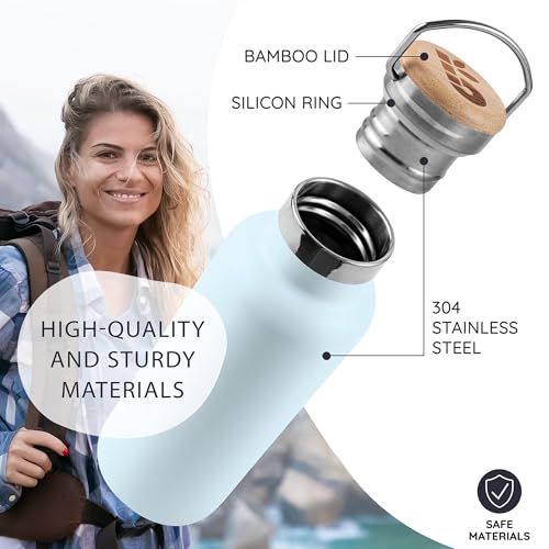 16 oz Stainless Steel Water Bottle