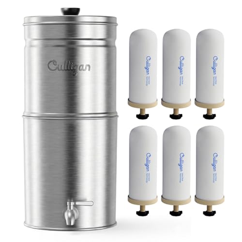 MaxClear 3 Gallon Gravity Water Filter System Removes Microplastics