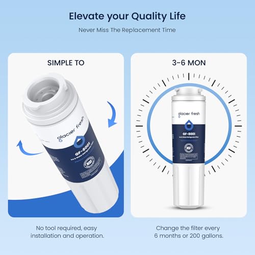 UKF8001 Whirlpool Refrigerator Water Filter 4 (3 Count)