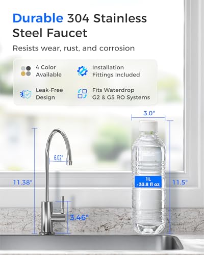 G2FCT Chrome Reverse Osmosis Water Filter Faucet