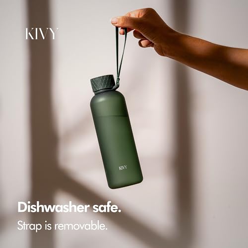 Slim Water Bottle 22oz Lightweight & Shatterproof