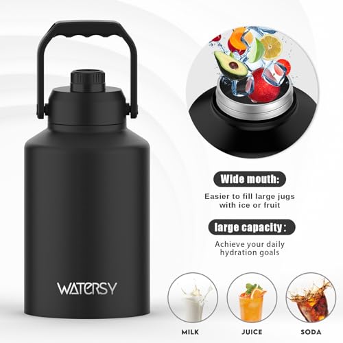 Half Gallon Water Bottle Insulated