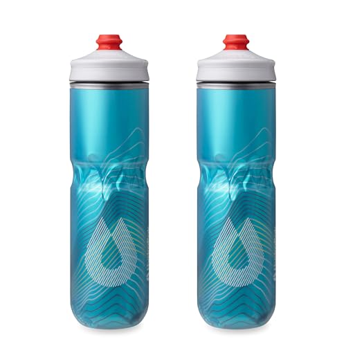 Polar Surge Insulated Bike Water Bottle (2 Count)