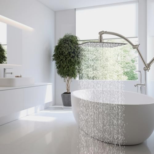 All Metal 8'' Rain Shower Head
