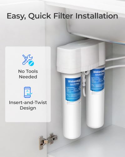 DW80 90 Water Filter Replacement for Aqua (2 Count)