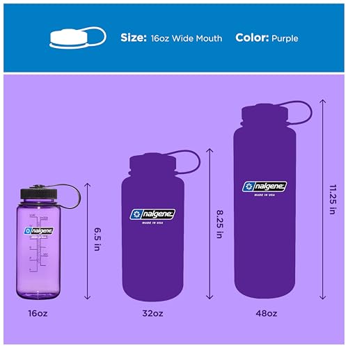 16 oz Wide Mouth Water Bottle