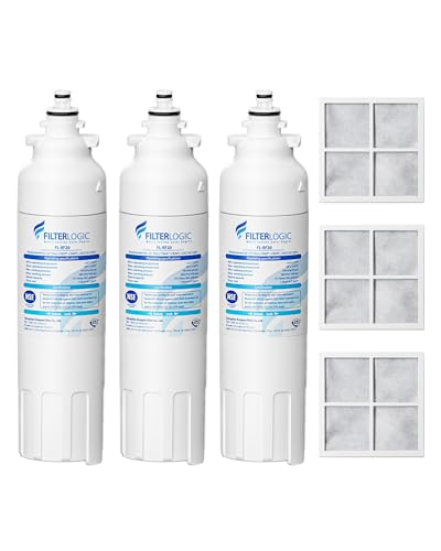 ADQ73613401 Water Filter and LT120F Air Filter (6 Count)