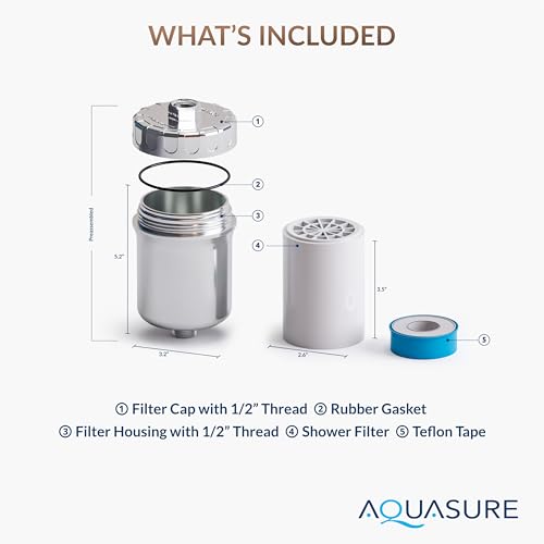 10 000 Gallons High Capacity Shower Filter For Healthier Hair