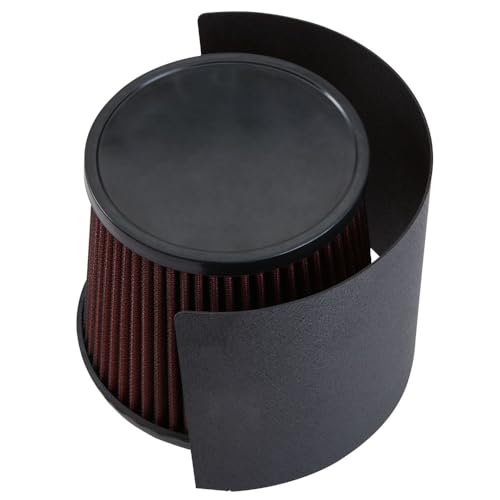 Universal Steel Air Filter Heat Shield Cover Burning Air Intake Filter Cover for 2.5