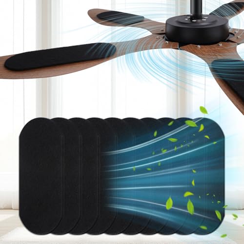 10 Pack Ceiling Fan Filters for Blades (10 Count)