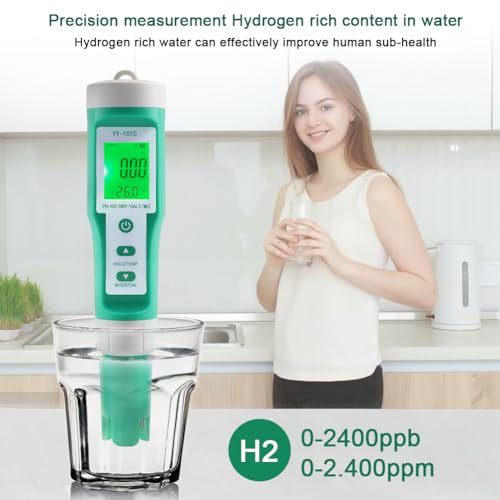Hydrogen Water Tester 10 in 1 Resistivity