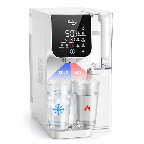 RCD100 THCW Hot & Cold Countertop Reverse Osmosis System