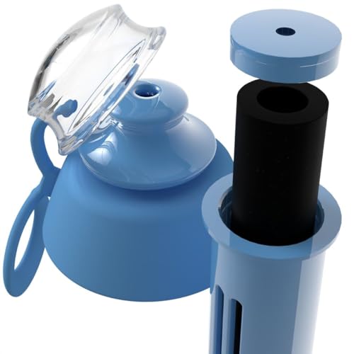 Water Bottle Filters and Cap Replacements Blue
