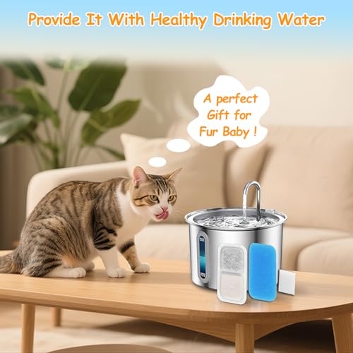 12 Set Cat Fountain Replacement Filters Compatible with oneisall PWF (36 Count)