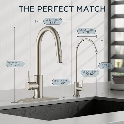 Kitchen Faucet and Water Filter Faucet Combo