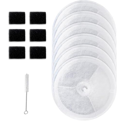 Upgraded Filter Unit 3.0 Pet Cat Water Fountain Filters Fit For E versweet Solo 2 (6 Count)