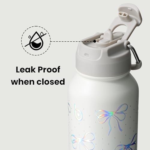 32oz Insulated Water Bottle with Pill Box