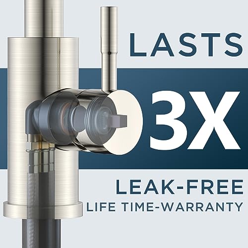 Kitchen Faucet with Temperature Digital Display