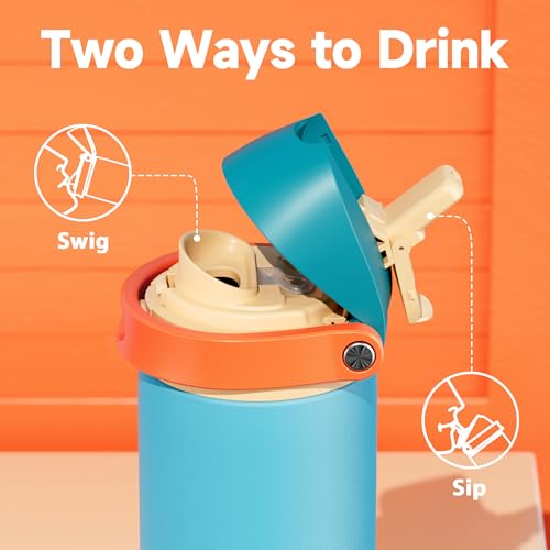 24 oz Insulated Water Bottle for Men