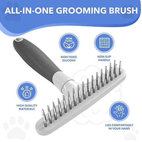 Dog rake deshedding dematting Brush Comb