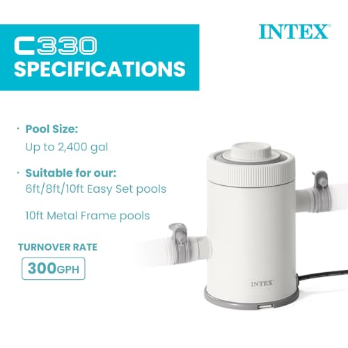 C330 Cartridge Filter Pump for Above Ground Pools