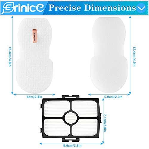 7 Pack HZ4002 Filter Replacement Compatible with Shark HZ3002 HZ3000