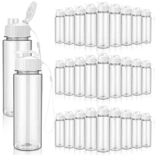 72 Pcs 17 Oz Plastic Water Bottles Bulk Sports (72 Count)