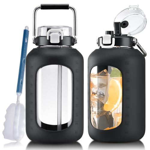Large Glass Water Bottle