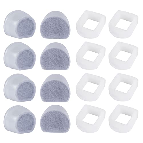 8 + 8 Pack Cat Water Filter Compatible with Petsafe Drinkwell (16 Count)